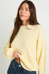 Soft Knit Crew Neck Jumper