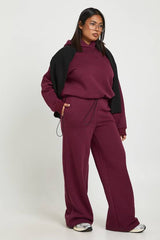 Plus Toggle Oversized Hoodie
