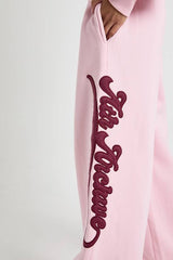 Petite Ath Archive Self Fabric Applique Straight Leg Jogger