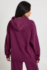 Raglan Seam Oversized Hoodie