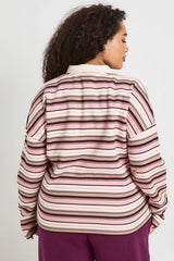 Plus Copenhagen Stripe Rugby Sweatshirt