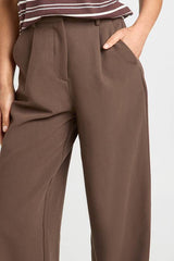 Tall Essential Wide Leg Tailored Trousers
