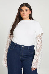 Plus Cinched Ruched Waisted Short Sleeve T-Shirt