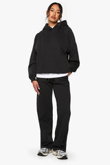 Petite Raglan Seam Oversized Hoodie