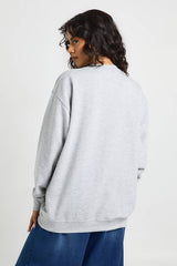 Wellness Studio Printed Crew Neck Sweatshirt