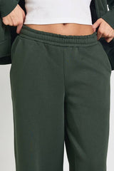 Zip Through Funnel Neck Oversized Sweatshirt