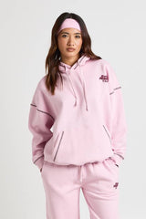 Athletics Club Printed Hoodie And Straight Leg Jogger Tracksuit