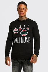 Well Hung Christmas Jumper