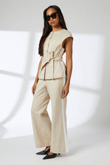Side Stripe Pull On Trousers