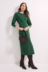 Tailored Ponte Pencil Dress