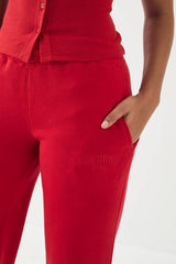 DSGN Studio Embroidered Straight Leg Jogger
