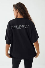 DSGN Studio Run Club Printed Oversized T-shirt