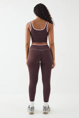 DSGN Studio Sports Sculpt Contrast Piping High Waist Legging