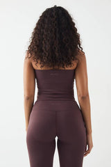 DSGN Studio Sports Sculpt Detail Padded Halterneck Top