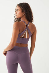 DSGN Studio Sculpt Contrast Longline Sports Bra
