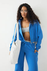DSGN Studio Sport Training Club Boxy Zip Through Hoodie