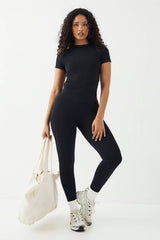 DSGN Studio Sport Contour Seamless Fitted Short Sleeve Top