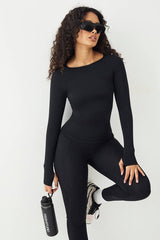 DSGN Studio Sport Contour Seamless Fitted Long Sleeve Top