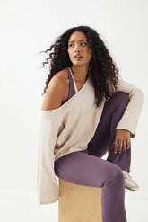 DSGN Studio Off The Shoulder Long Sleeve T-shirt