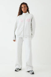 DSGN Studio Script Funnel Neck Straight Leg Tracksuit