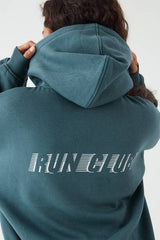 DSGN Studio Run Club Printed Oversized Hoodie