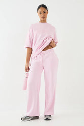 DSGN Studio Self Fabric Applique Straight Leg Jogger