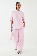 DSGN Studio Self Fabric Applique Oversized T-Shirt