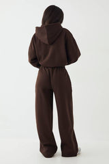 DSGN Studio Cord Applique Straight Leg Jogger