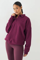 DSGN Studio Script Collared Rugby Sweatshirt
