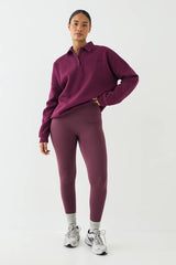 DSGN Studio Script Collared Rugby Sweatshirt
