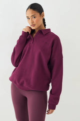DSGN Studio Script Collared Rugby Sweatshirt