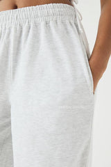 DSGN Studio Piping Detail Mid Rise Wide Leg Jogger