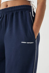 DSGN Studio Piping Detail Mid Rise Toggle Jogger