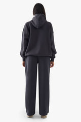 DSGN Studio Towelling Applique Oversized Hoodie
