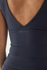 DSGN Studio Sculpt Wrap Front Padded Vest Top