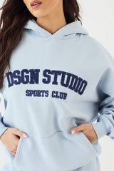 DSGN Studio Applique Oversized Hoodie