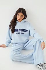 DSGN Studio Applique Oversized Hoodie