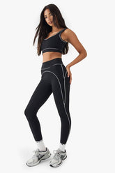 DSGN Studio Sculpt Contrast Piping Sports Legging