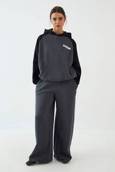 DSGN Studio Colour Block Oversized Hooded Tracksuit