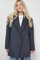 Relaxed Blazer Coat