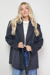 Relaxed Blazer Coat