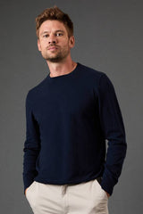 Cotton Rich Crew Neck Jumper