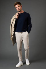 Cotton Rich Crew Neck Jumper
