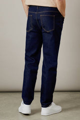 Rinse Wash Stretch Tapered Fit Jeans