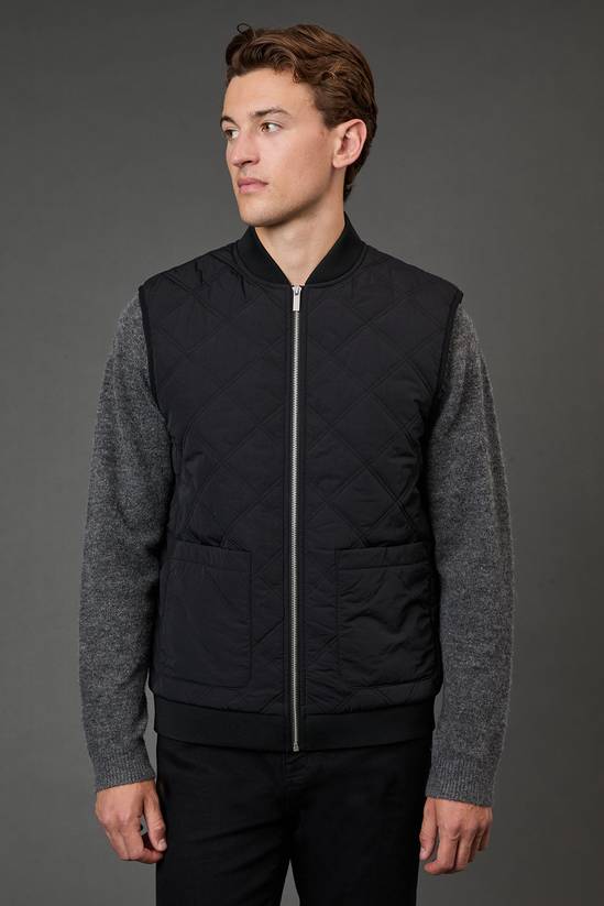Black Diamond Quilted Gilet
