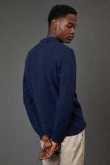 Navy Half Zip Jumper