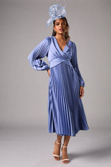 Petite Pleat Skirt Midi Dress