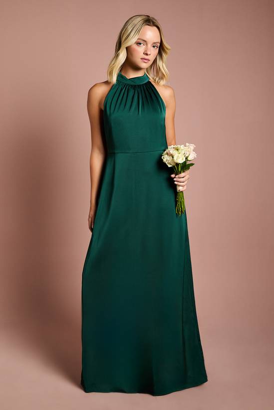 Teen Coast Halterneck Bridesmaid Dress