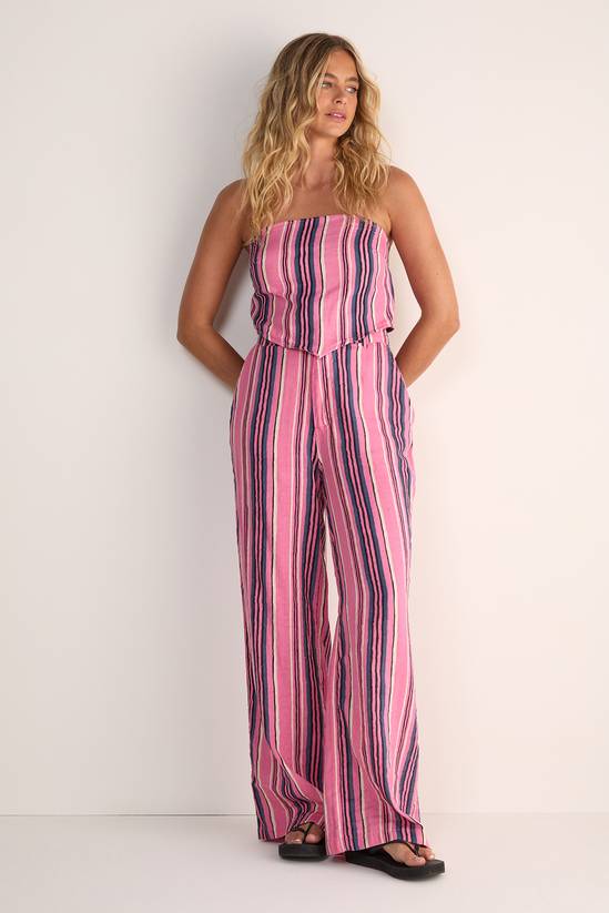 Stripe Baggy Trouser