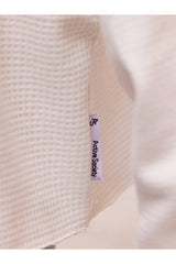 Active Society Button Front Waffle Henley